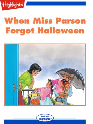 cover image of When Miss Parson Forgot Halloween